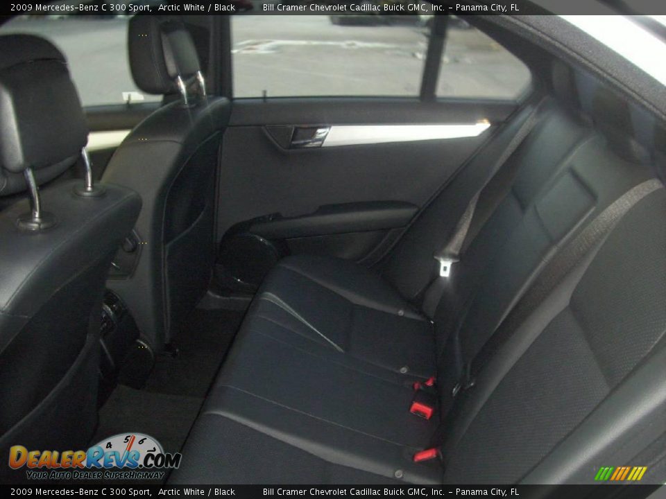 2009 Mercedes-Benz C 300 Sport Arctic White / Black Photo #5