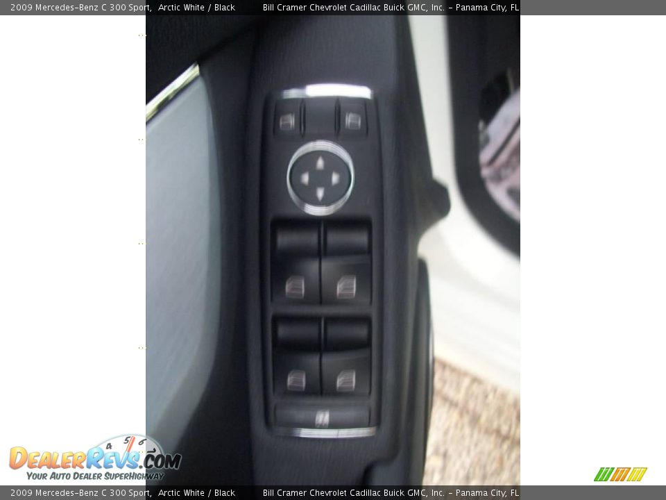 2009 Mercedes-Benz C 300 Sport Arctic White / Black Photo #8