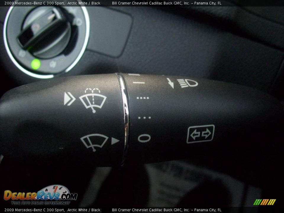 2009 Mercedes-Benz C 300 Sport Arctic White / Black Photo #10