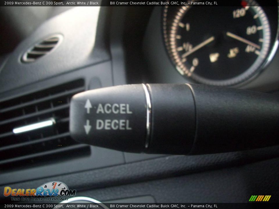 2009 Mercedes-Benz C 300 Sport Arctic White / Black Photo #11