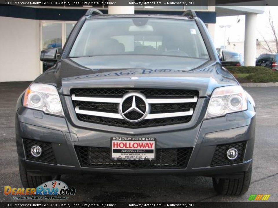 2010 Mercedes-Benz GLK 350 4Matic Steel Grey Metallic / Black Photo #2