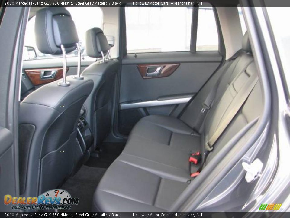 2010 Mercedes-Benz GLK 350 4Matic Steel Grey Metallic / Black Photo #6