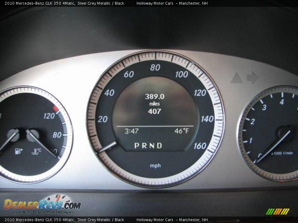2010 Mercedes-Benz GLK 350 4Matic Steel Grey Metallic / Black Photo #8