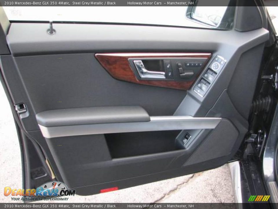 2010 Mercedes-Benz GLK 350 4Matic Steel Grey Metallic / Black Photo #9