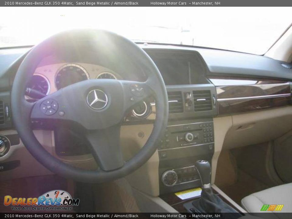 2010 Mercedes-Benz GLK 350 4Matic Sand Beige Metallic / Almond/Black Photo #6