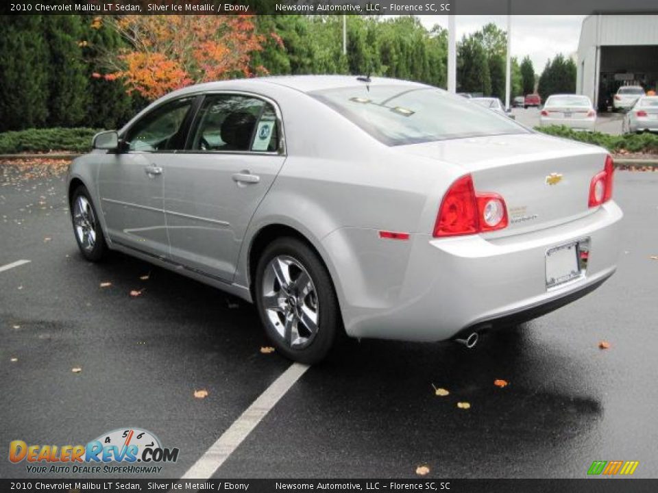 2010 Chevrolet Malibu LT Sedan Silver Ice Metallic / Ebony Photo #2