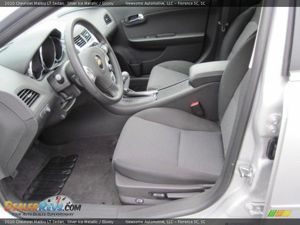 2010 Chevrolet Malibu LT Sedan Silver Ice Metallic / Ebony Photo #3