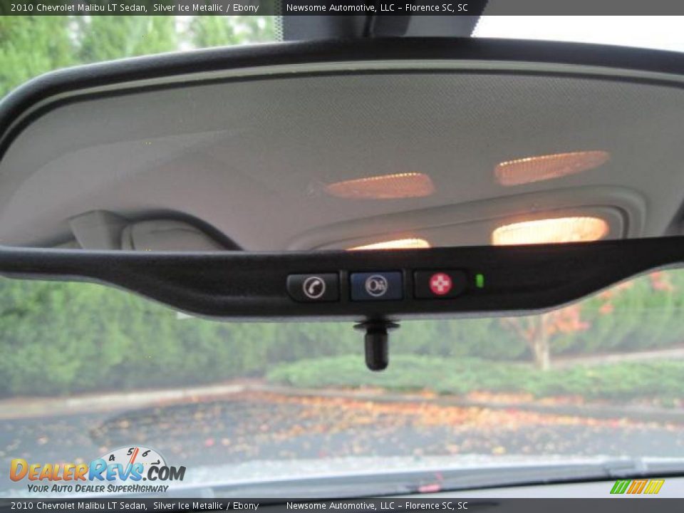 2010 Chevrolet Malibu LT Sedan Silver Ice Metallic / Ebony Photo #6