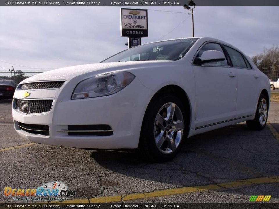 2010 Chevrolet Malibu LT Sedan Summit White / Ebony Photo #1