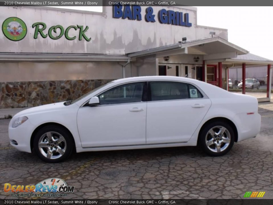 2010 Chevrolet Malibu LT Sedan Summit White / Ebony Photo #2