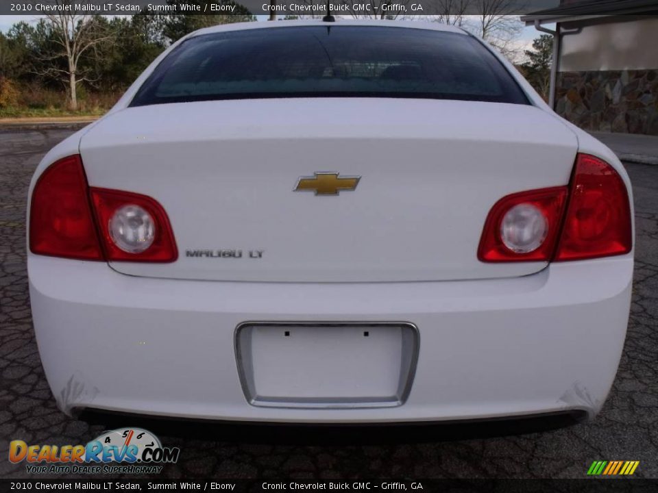 2010 Chevrolet Malibu LT Sedan Summit White / Ebony Photo #4