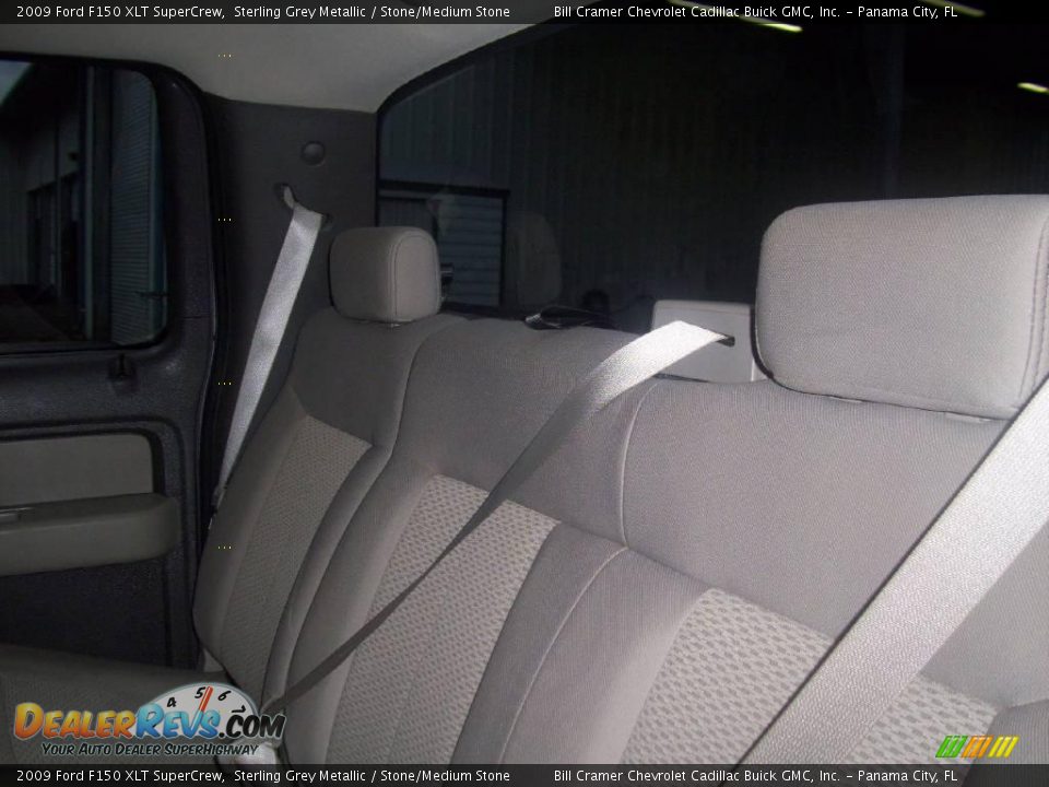 2009 Ford F150 XLT SuperCrew Sterling Grey Metallic / Stone/Medium Stone Photo #5