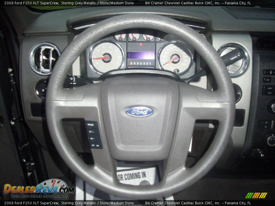 2009 Ford F150 XLT SuperCrew Sterling Grey Metallic / Stone/Medium Stone Photo #6