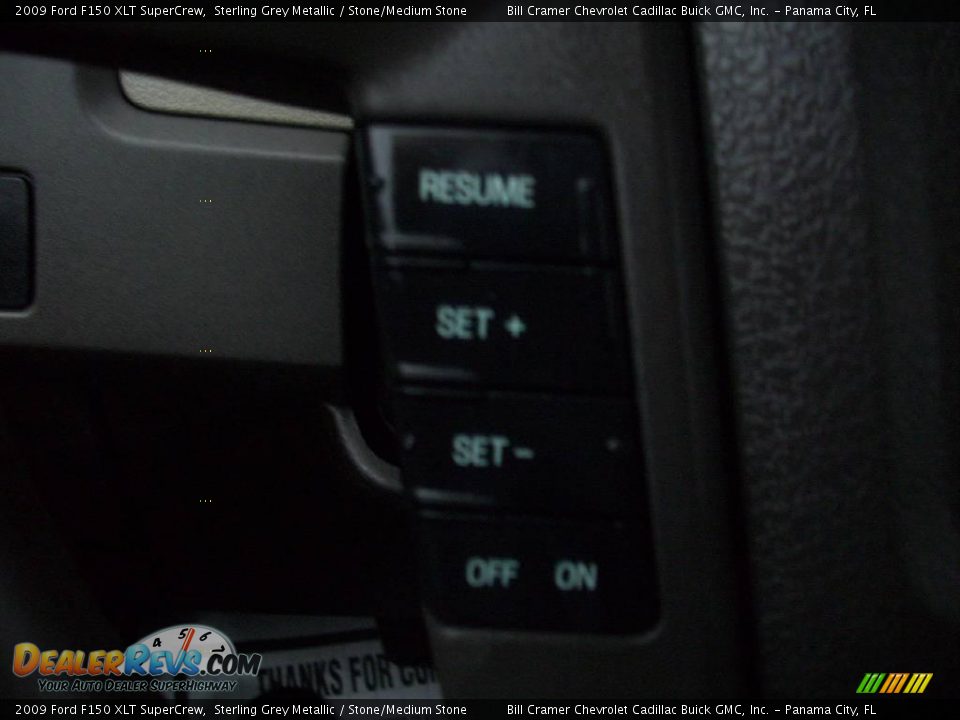2009 Ford F150 XLT SuperCrew Sterling Grey Metallic / Stone/Medium Stone Photo #12