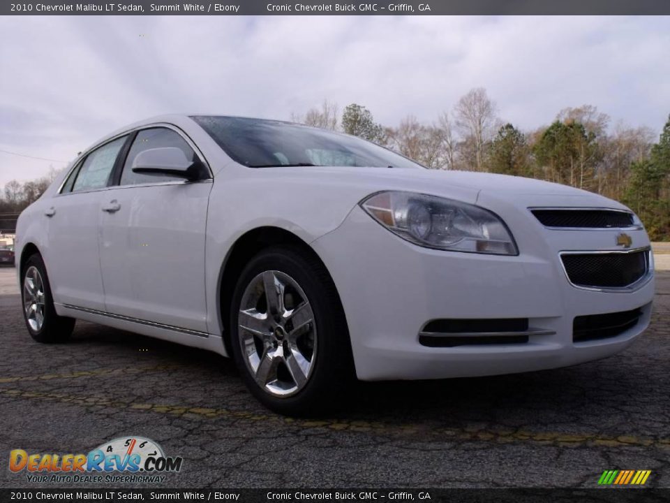 2010 Chevrolet Malibu LT Sedan Summit White / Ebony Photo #7