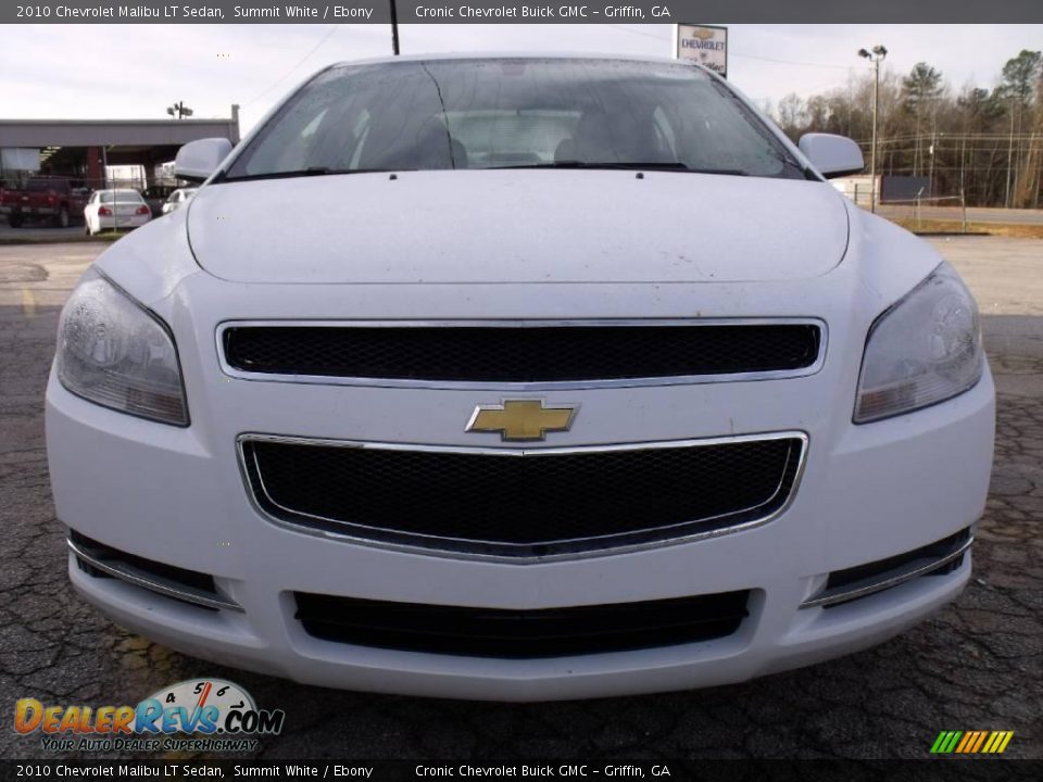 2010 Chevrolet Malibu LT Sedan Summit White / Ebony Photo #8