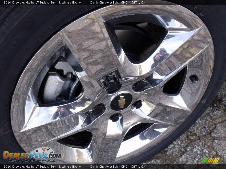 2010 Chevrolet Malibu LT Sedan Summit White / Ebony Photo #9