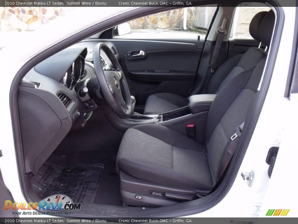 2010 Chevrolet Malibu LT Sedan Summit White / Ebony Photo #10