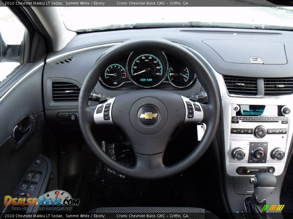 2010 Chevrolet Malibu LT Sedan Summit White / Ebony Photo #15