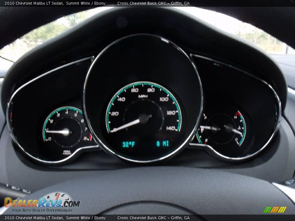 2010 Chevrolet Malibu LT Sedan Summit White / Ebony Photo #16