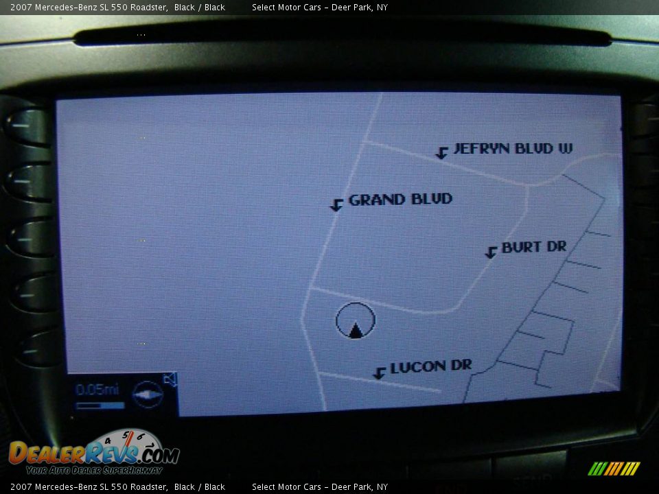 2007 Mercedes-Benz SL 550 Roadster Black / Black Photo #12