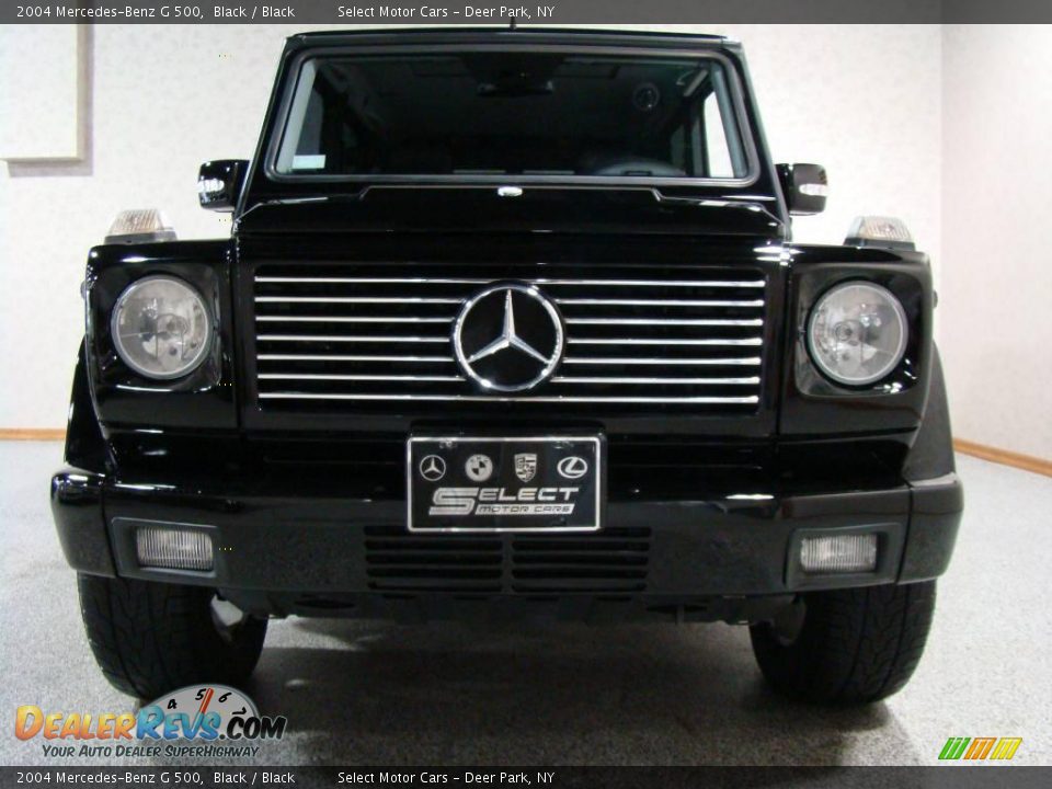 2004 Mercedes-Benz G 500 Black / Black Photo #2