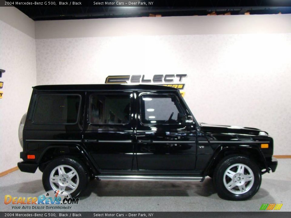 2004 Mercedes-Benz G 500 Black / Black Photo #4