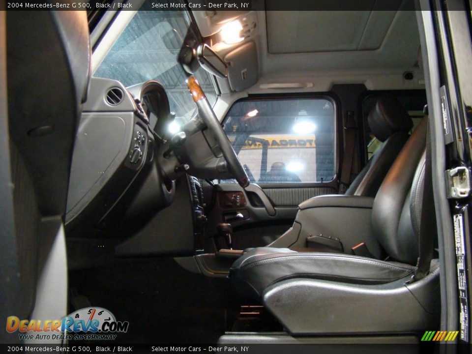 2004 Mercedes-Benz G 500 Black / Black Photo #8