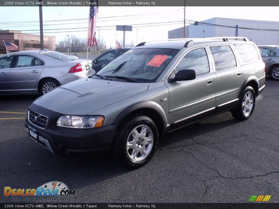 2006 Volvo XC70 AWD Willow Green Metallic / Taupe Photo #1