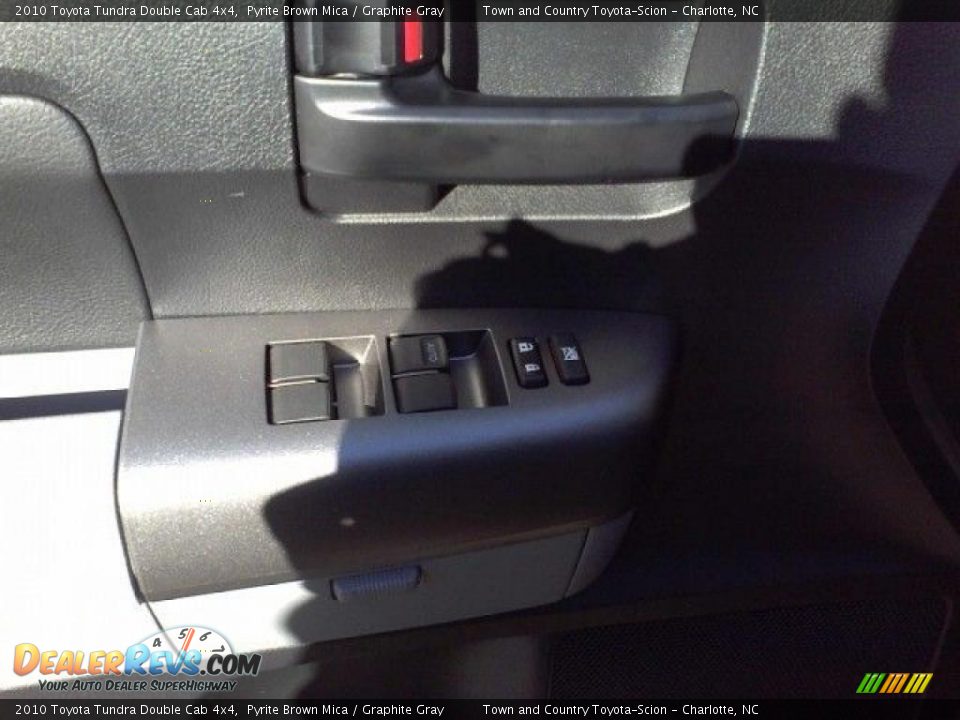 2010 Toyota Tundra Double Cab 4x4 Pyrite Brown Mica / Graphite Gray Photo #10