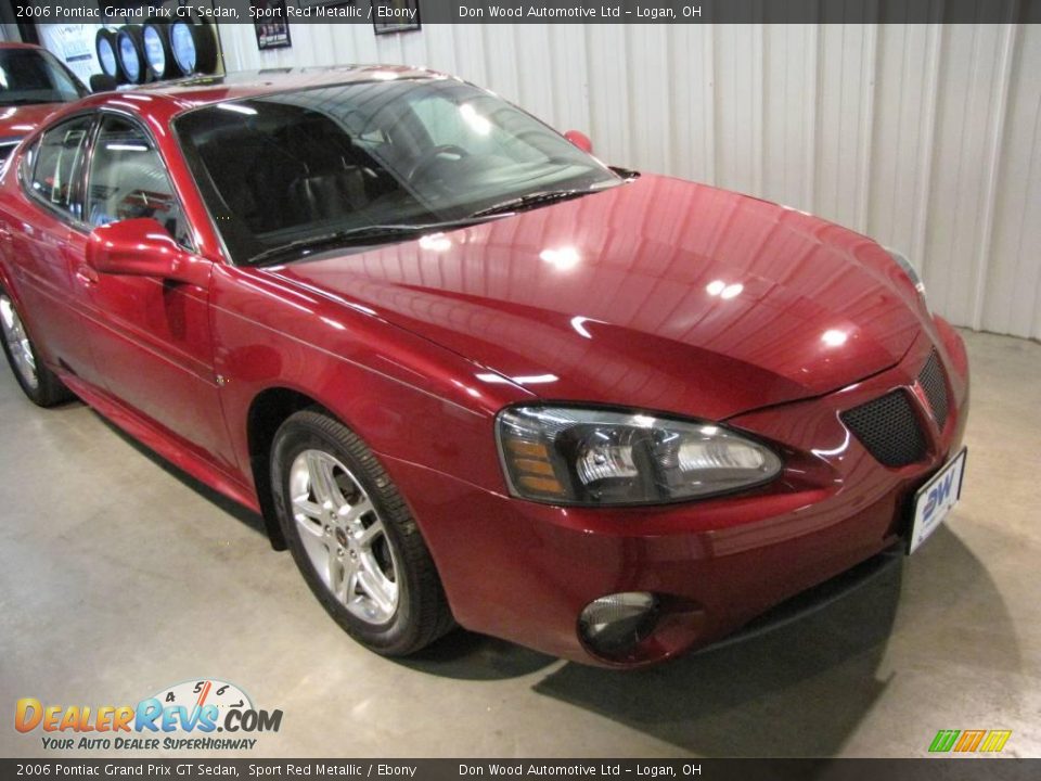 2006 Pontiac Grand Prix GT Sedan Sport Red Metallic / Ebony Photo #1