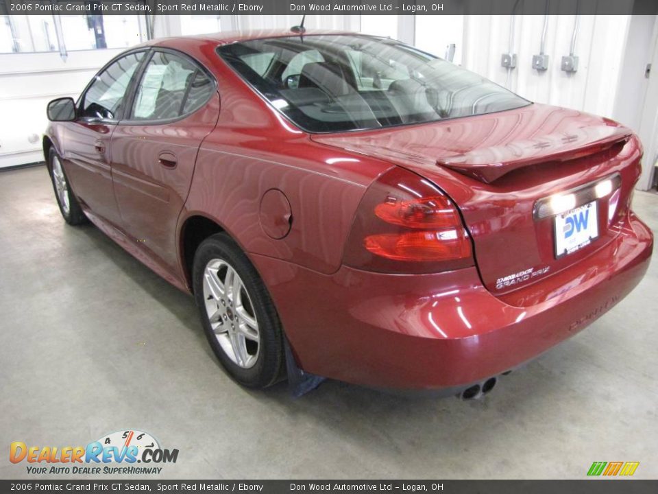 2006 Pontiac Grand Prix GT Sedan Sport Red Metallic / Ebony Photo #2