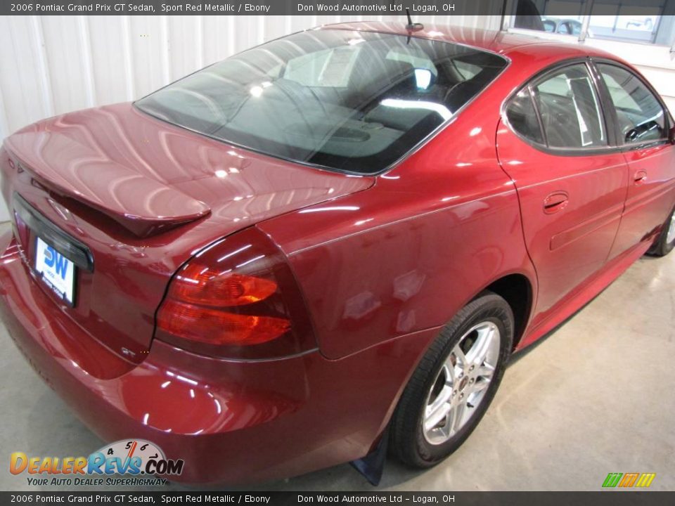 2006 Pontiac Grand Prix GT Sedan Sport Red Metallic / Ebony Photo #4