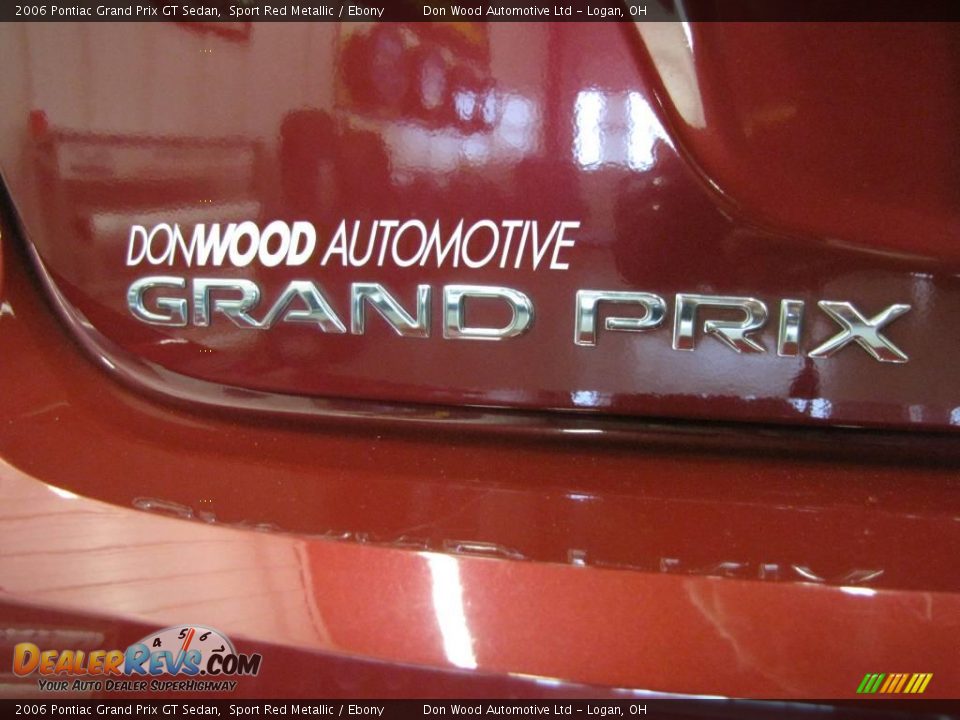 2006 Pontiac Grand Prix GT Sedan Sport Red Metallic / Ebony Photo #5