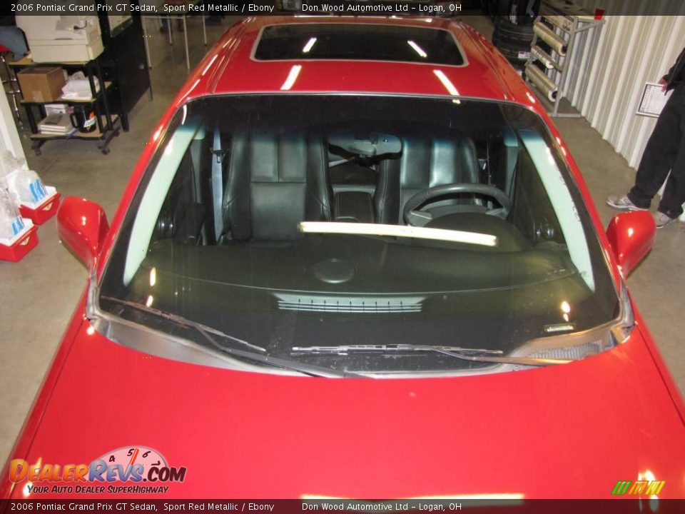 2006 Pontiac Grand Prix GT Sedan Sport Red Metallic / Ebony Photo #7
