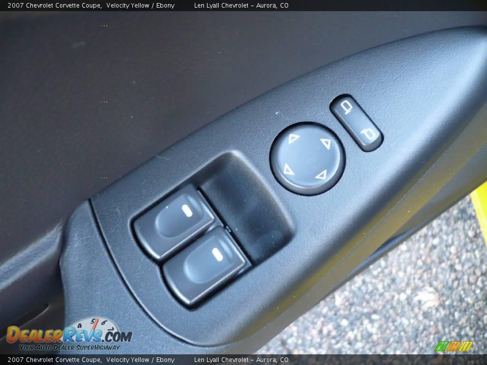 2007 Chevrolet Corvette Coupe Velocity Yellow / Ebony Photo #8