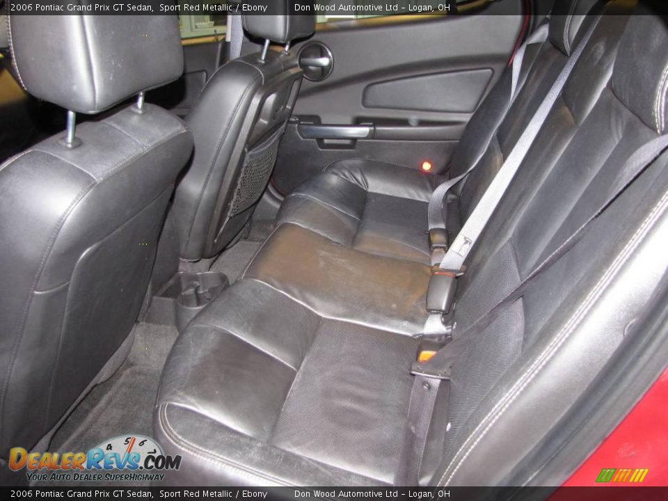 2006 Pontiac Grand Prix GT Sedan Sport Red Metallic / Ebony Photo #13