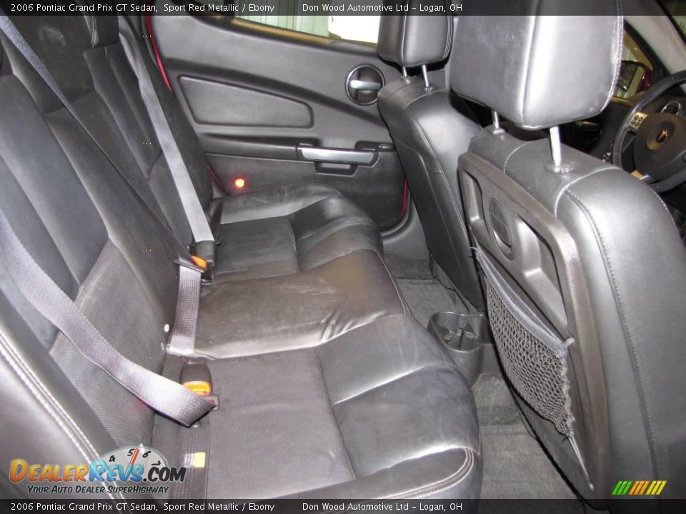 2006 Pontiac Grand Prix GT Sedan Sport Red Metallic / Ebony Photo #14