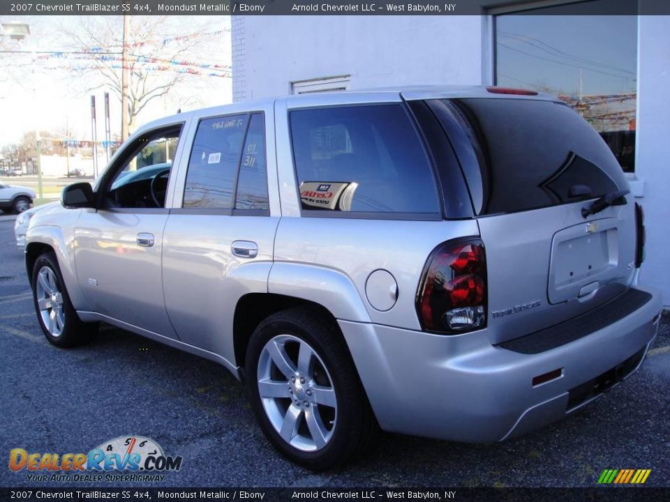 2007 Chevrolet TrailBlazer SS 4x4 Moondust Metallic / Ebony Photo #4