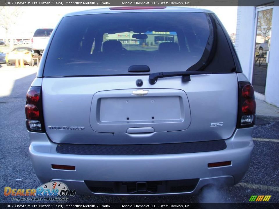 2007 Chevrolet TrailBlazer SS 4x4 Moondust Metallic / Ebony Photo #5