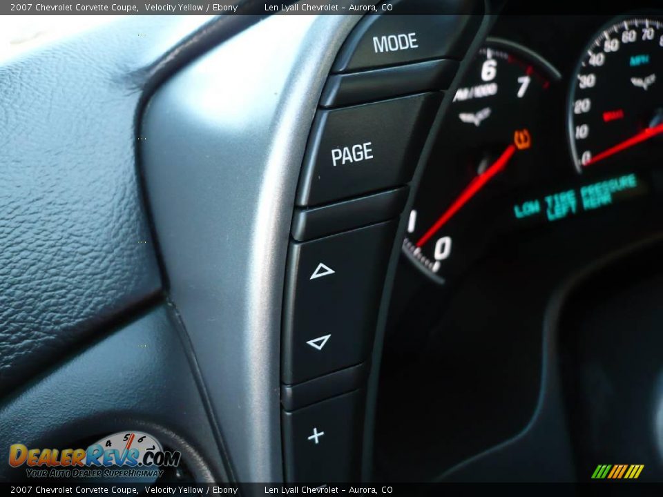2007 Chevrolet Corvette Coupe Velocity Yellow / Ebony Photo #19