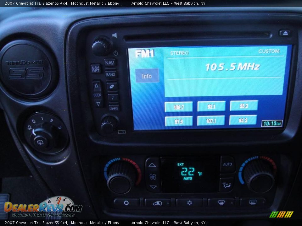 2007 Chevrolet TrailBlazer SS 4x4 Moondust Metallic / Ebony Photo #12