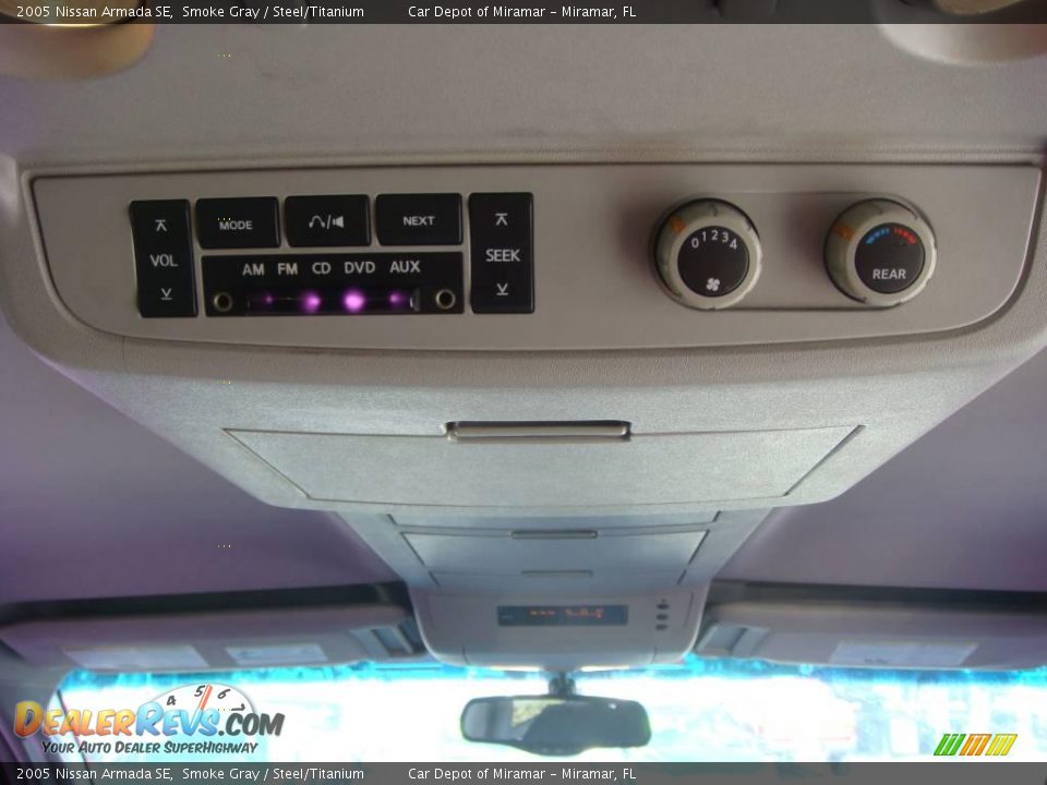 2005 Nissan Armada SE Smoke Gray / Steel/Titanium Photo #14