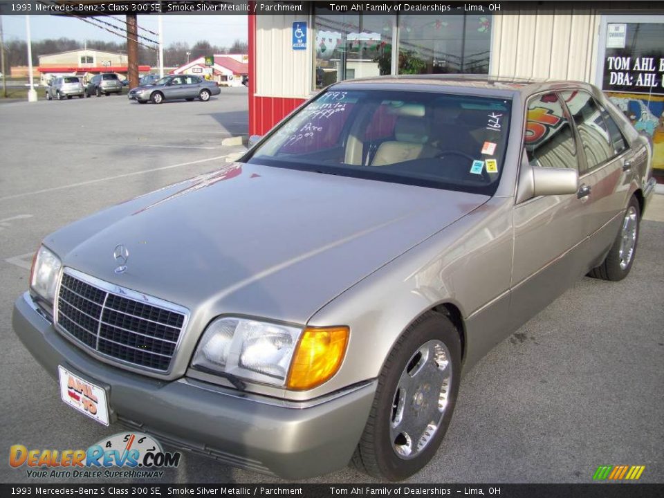 1993 Mercedes-Benz S Class 300 SE Smoke Silver Metallic / Parchment Photo #2