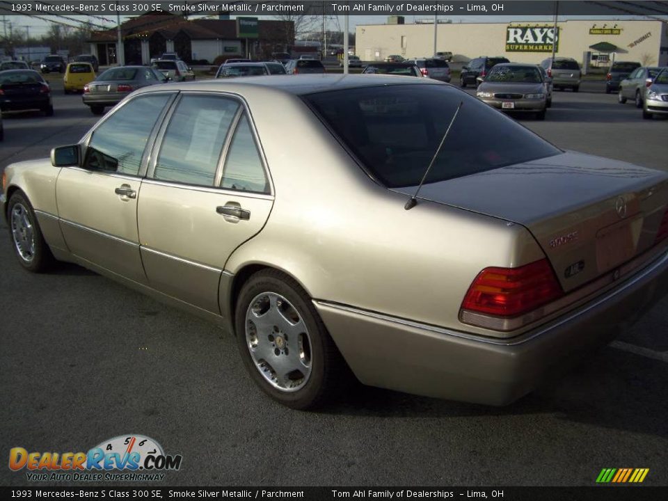 1993 Mercedes-Benz S Class 300 SE Smoke Silver Metallic / Parchment Photo #4