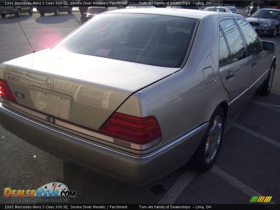 1993 Mercedes-Benz S Class 300 SE Smoke Silver Metallic / Parchment Photo #6