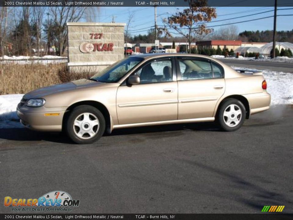 2001 Chevrolet Malibu LS Sedan Light Driftwood Metallic / Neutral Photo #1