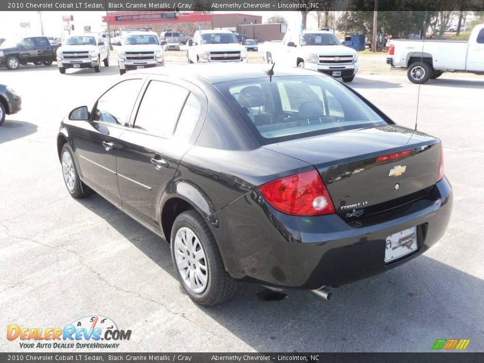 2010 Chevrolet Cobalt LT Sedan Black Granite Metallic / Gray Photo #2