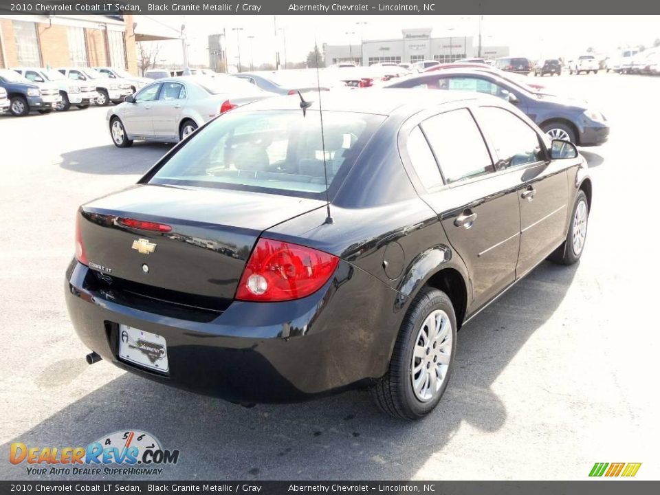 2010 Chevrolet Cobalt LT Sedan Black Granite Metallic / Gray Photo #4