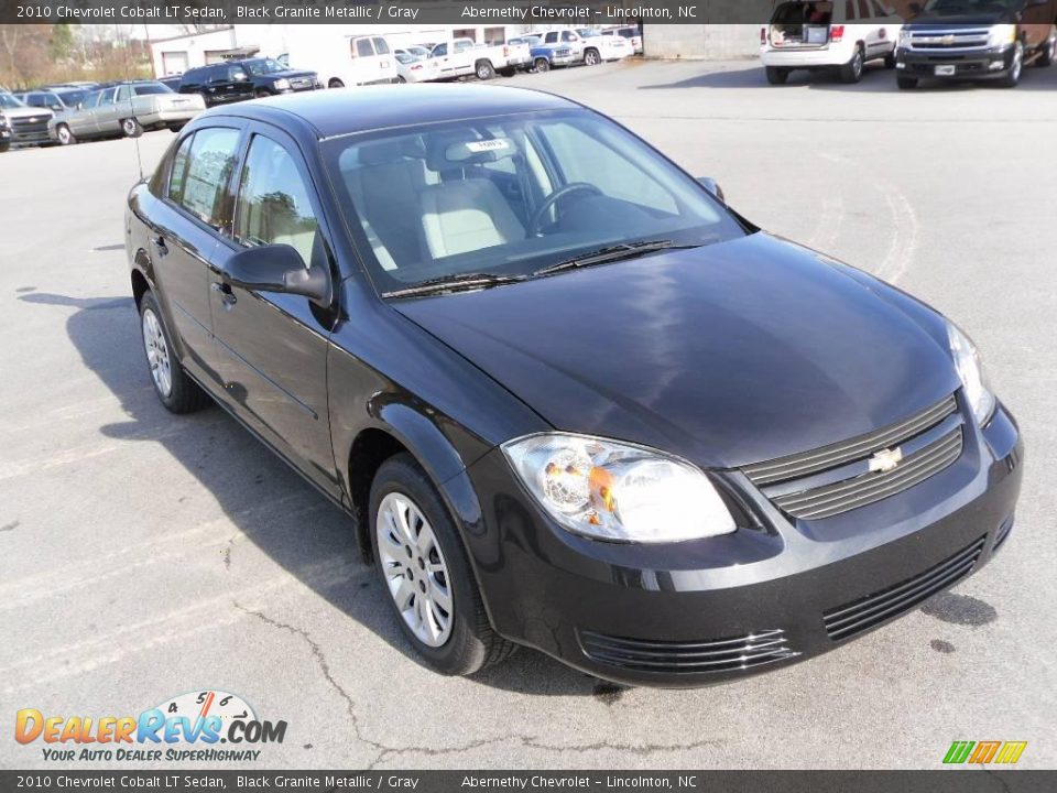 2010 Chevrolet Cobalt LT Sedan Black Granite Metallic / Gray Photo #5